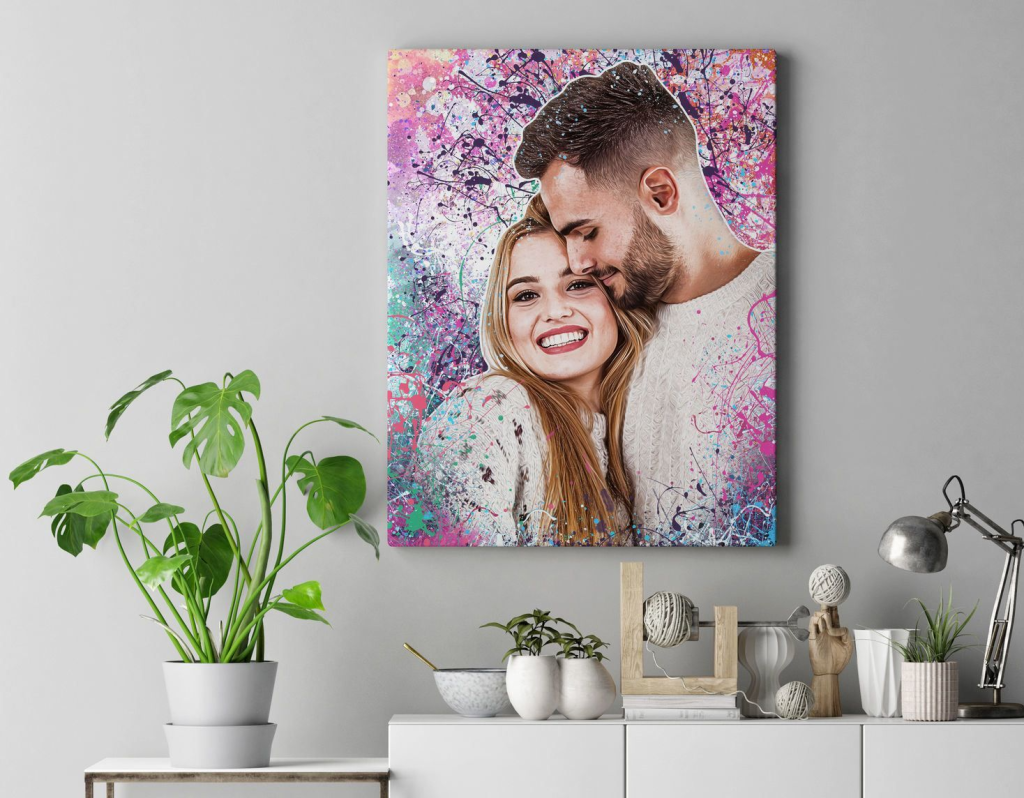 Печать на холсте